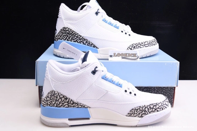 Official Maikesneakers UNC CT8532-104 Jordan 3 Air 0724